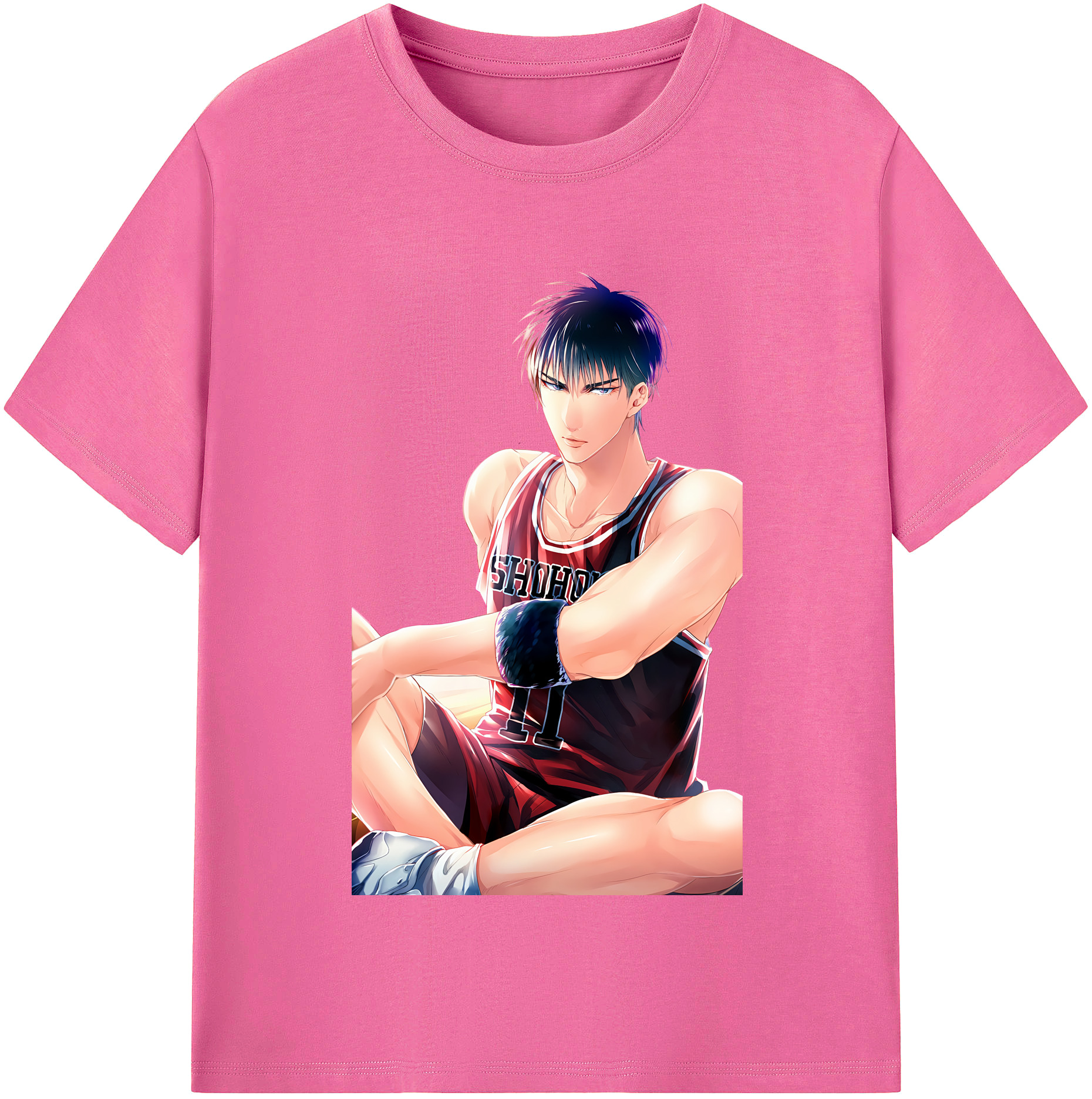 （画像用） SLAM DUNK／スラムダンク レディースカジュアルプリントTシャツ（綿100％）